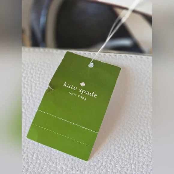 Kate Spade White Leather Handbag - Picture 6 of 6